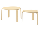 SVALSTA Nesting tables, set of 2, birch veneer