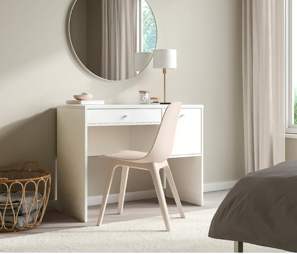 SYVDE Dressing table, white, 100x48 cm