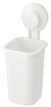 TISKEN Toothbrush holder with suction cup, white