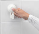 TISKEN Toilet roll holder with suction cup, white