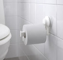 TISKEN Toilet roll holder with suction cup, white