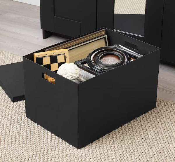 TJENA storage box with lid 35x50x30cm