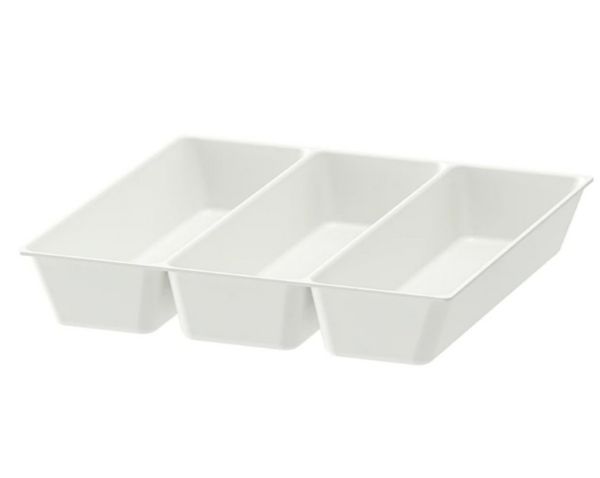 UPPDATERA Cutlery tray, white, 32x31 cm