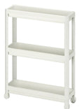 VESKEN Trolley, white, 54x18x71 cm