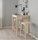 RÖNNINGE Bar stool, birch, 75 cm