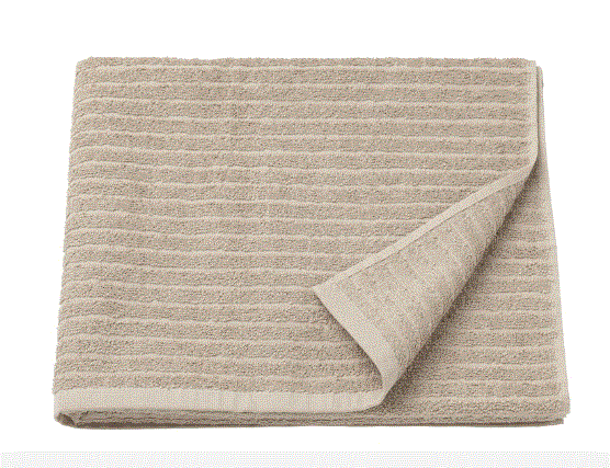 VAGSJON IKEA towel beige 100x150 cm