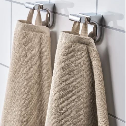 VAGSJON IKEA towel light beige 50x100