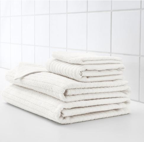 VAGSJON IKEA Towel  white 100x150 cm