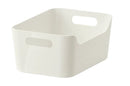 VARIERA IKEA box high gloss white, 24x17 cm