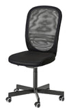 FLINTAN Office chair, black