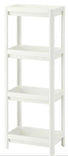 VESKEN Shelf unit, white,