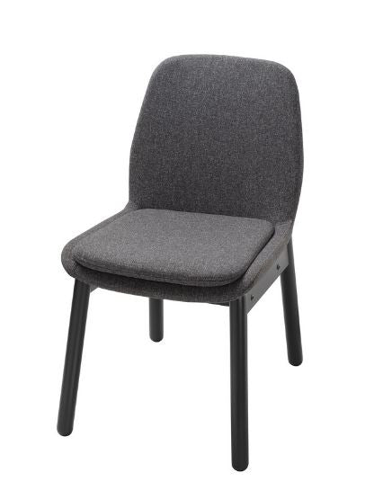 VEDBO IKEA chair, black-dark gray