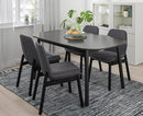 VEDBO IKEA chair, black-dark gray