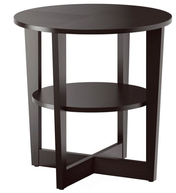 VEJMON side table black