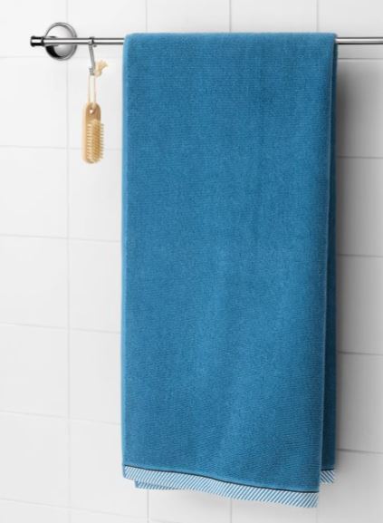 VIKJARD IKEA Towel blue 70x140