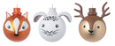 VINTER 2021 Decoration ball, set of 3, animals